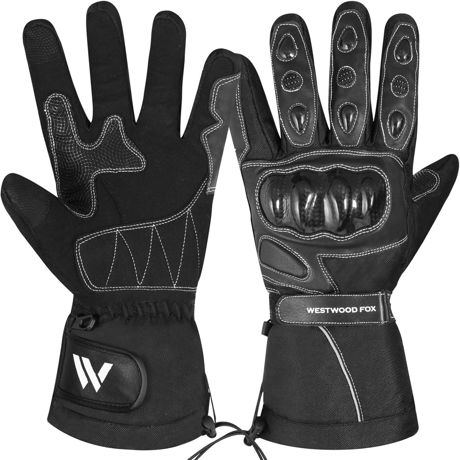 BEAST RAGE Winter-Fahrradhandschuhe für Kinder, wasserdichte