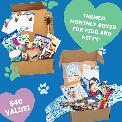 RescueBox Subscription - Monthly Premium Toys, Treats, Accessories For Your Pet: Small Dog