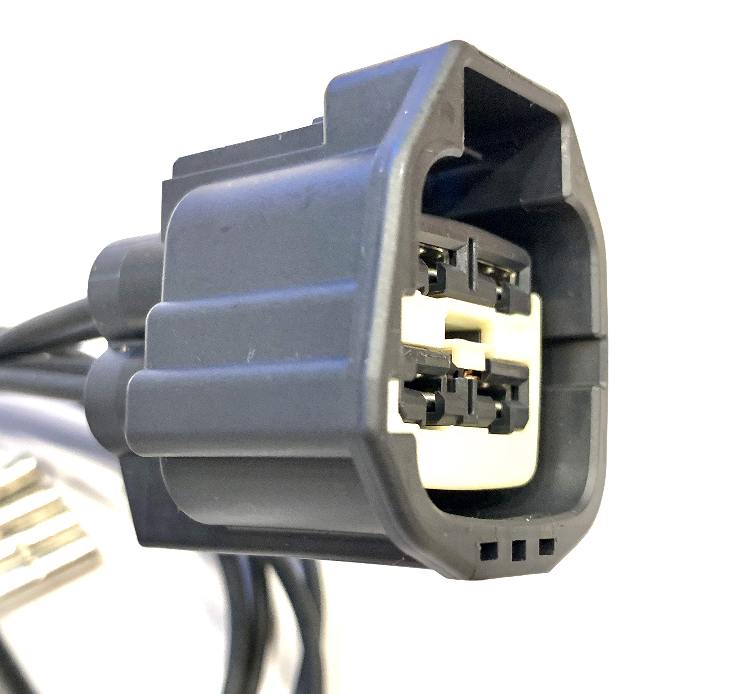 EDS New Replacement Pigtail Harness WPT-1343 / DU2Z-14S411-ABA / PT2271 / 19153180 - Black Automotive Electrical Wiring Harness - Deutsch DT Connector