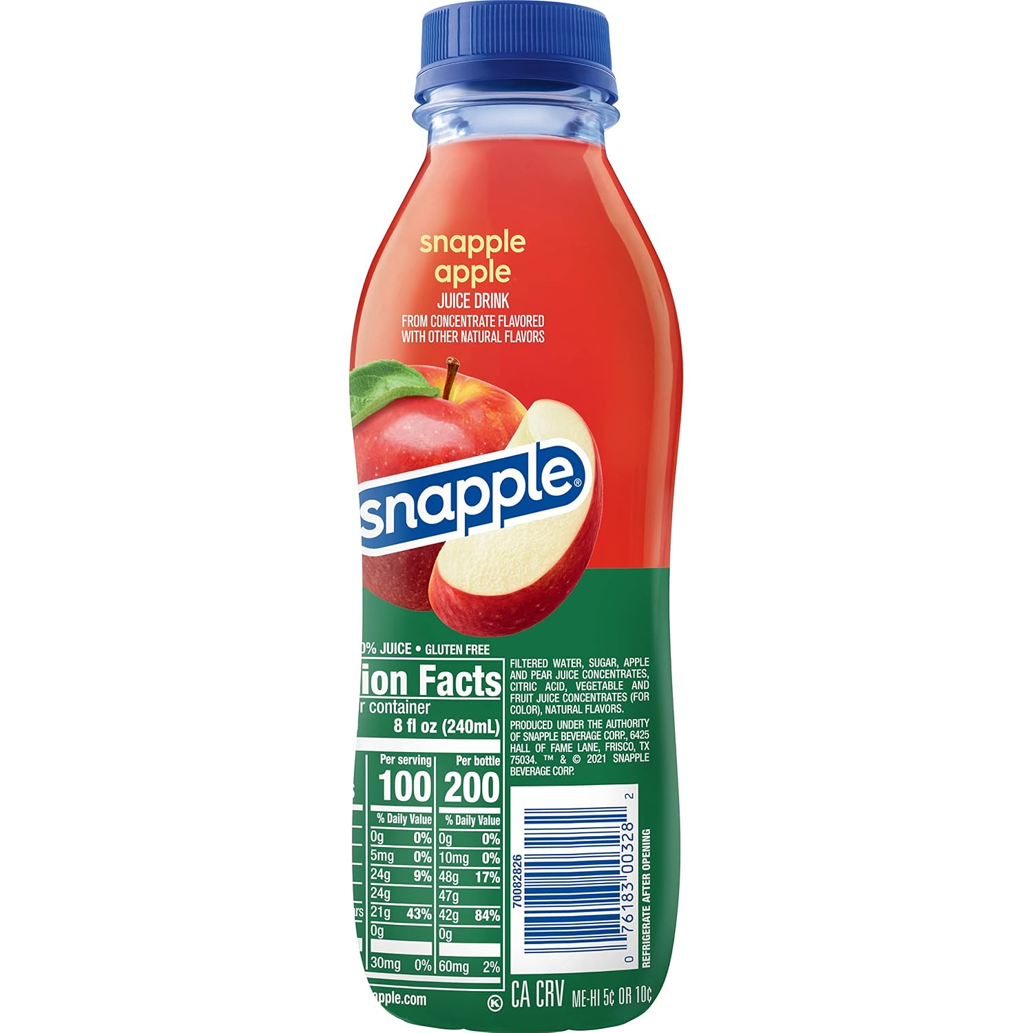 Snapple Apple Juice Drink, 16 fl oz - Image 7