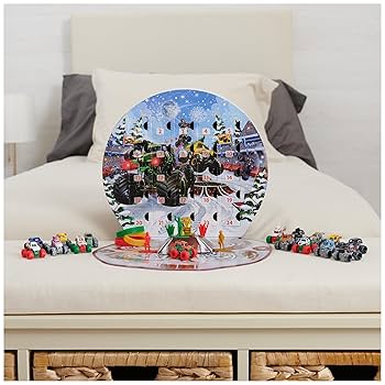Amazon.com: Monster Jam Mini Holiday Advent Calendar, 24