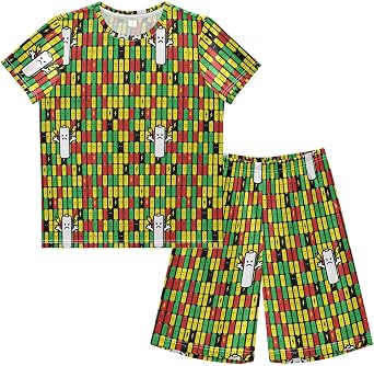 Kids Boys 2 Piecing Outfit for 6-14Years XS Battery Charge Level