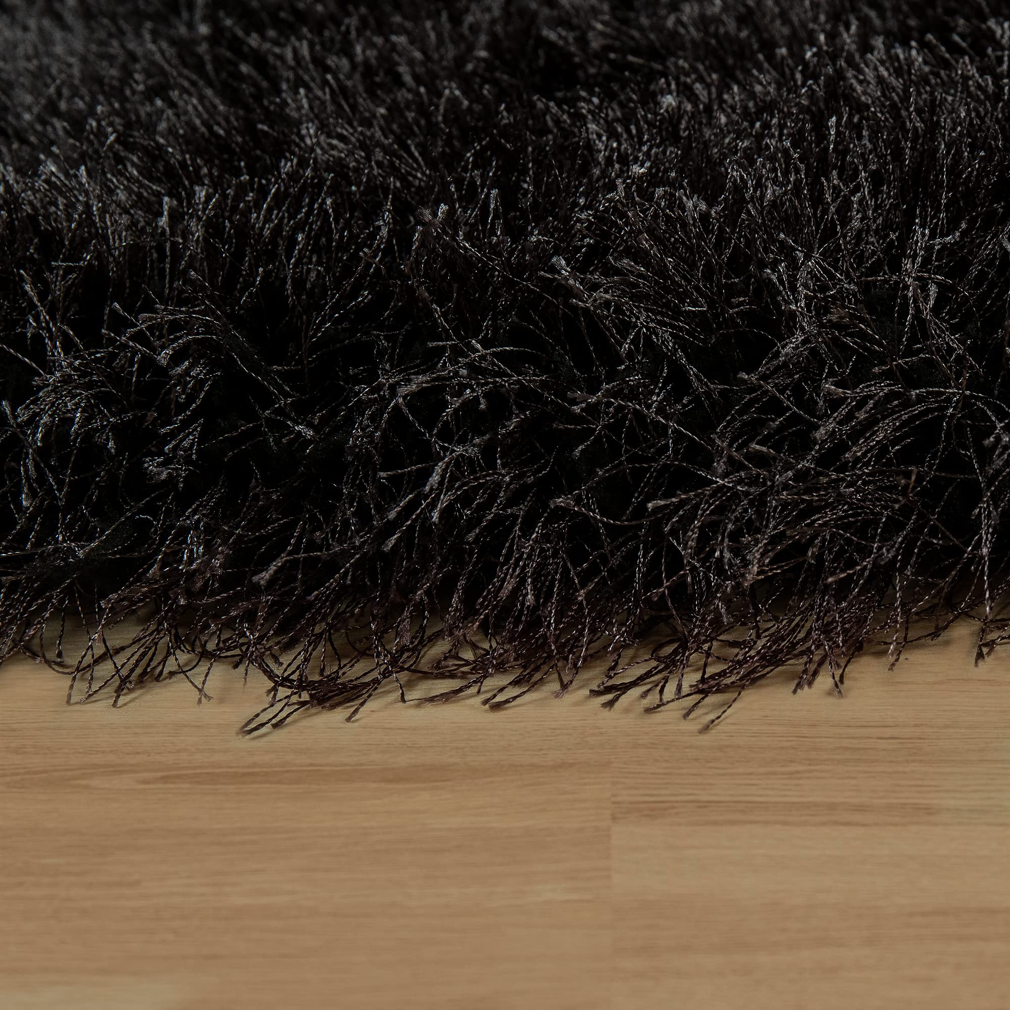 Loca Shaggy Uni Vloerkleed Hoogpolig Effen Roze - 120x170 CM