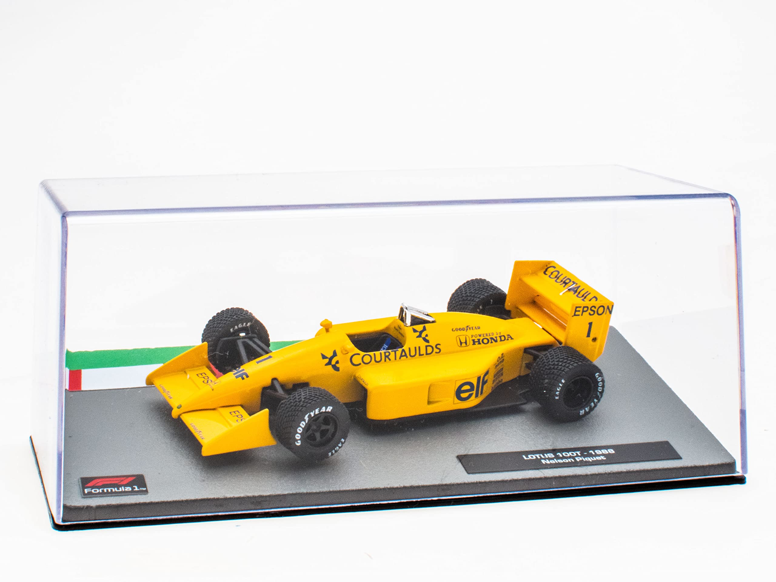 OPO 10 Voiture Miniature Formule 1 1/43 Compatible avec Lotus 100T - Nelson Piquet - 1988 - FD143