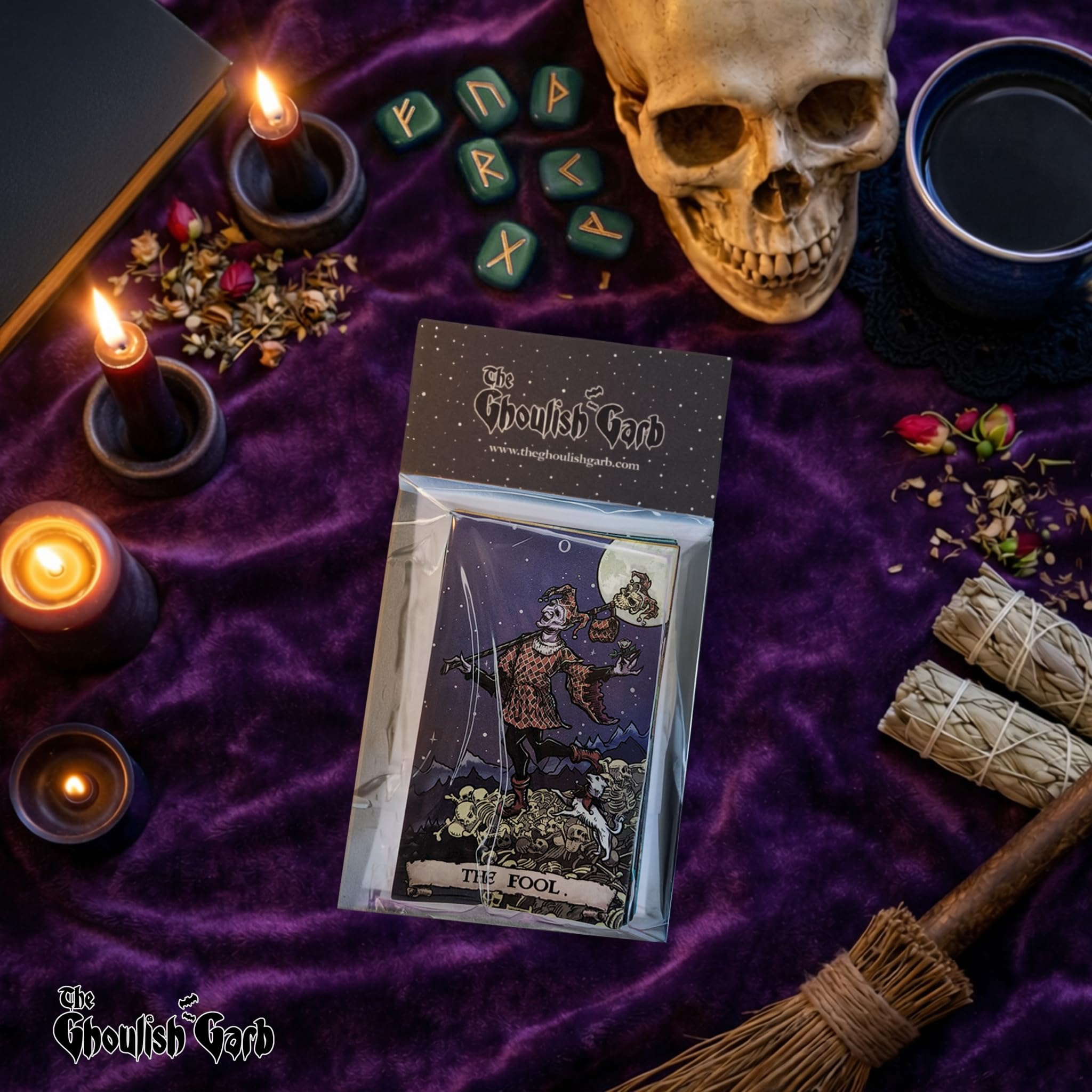 Amazon.com: Terror Tarot Card Sticker Pack - Gothic Halloween 