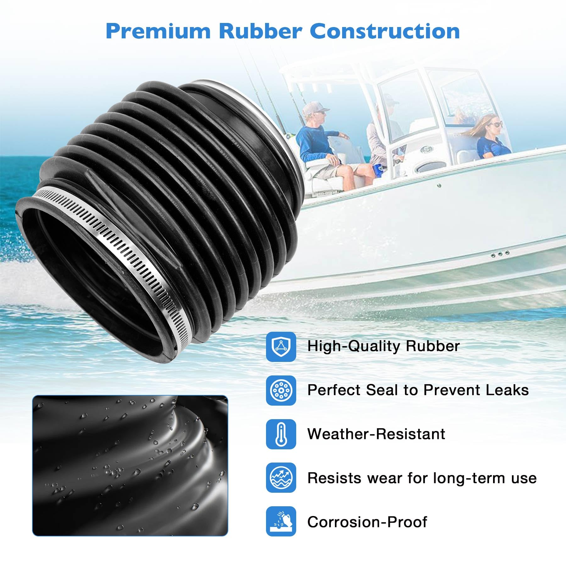 MerCruiser Boat Parts And Accessories Transom Repair Kit For Mercruiser Alpha One Gen 2 Stern Drive - Includes Gimbal Bearing, New & Unused Mercruiser Transom Kit - Foto 10