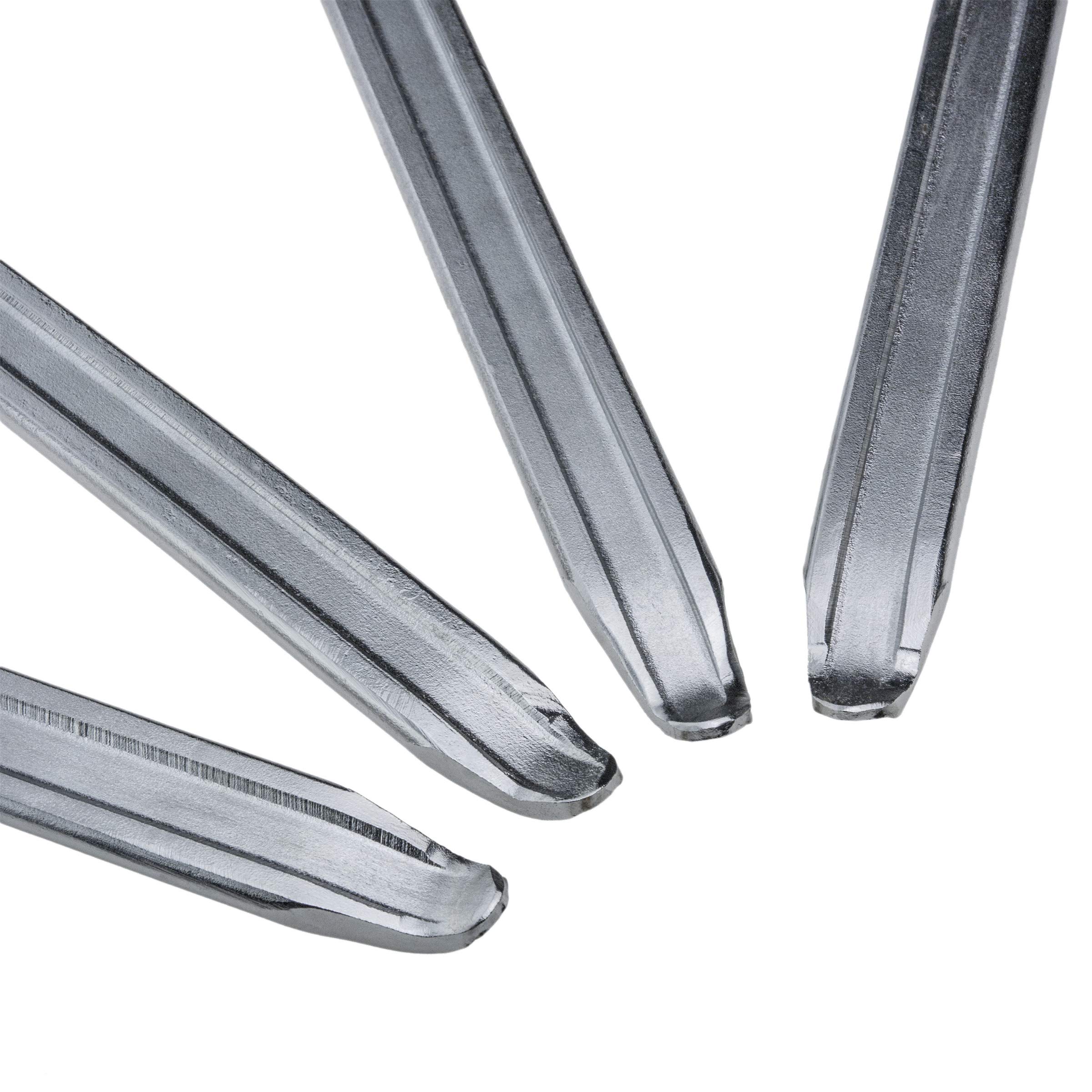 Leva Montaggio Pneumatici Stix 500 Mm – Acciaio Cromato Con Protezione ABS Per Cerchi In Alluminio E Run Flat