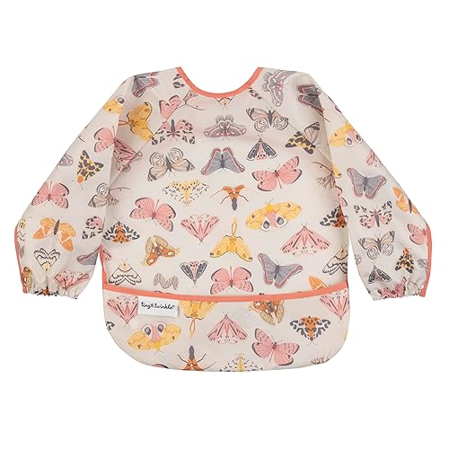 Miniatura 1 de Tiny Twinkle Mess Proof Baby Bib, Cute Full Sleeve Bib Outfit, Waterproof Bibs for Toddlers, Machine Washable, Tug Proof