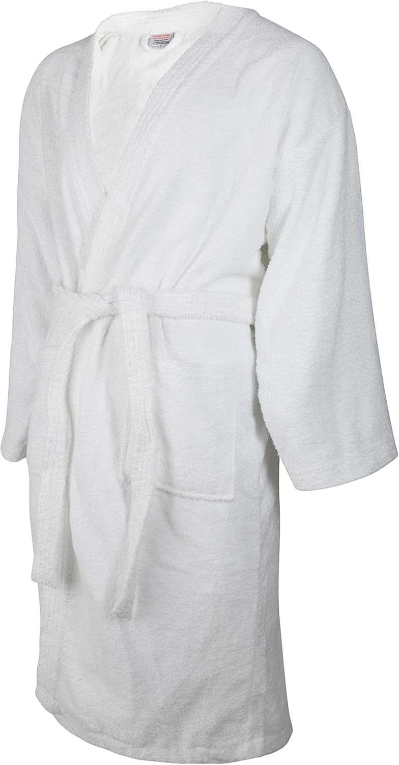Clinotest Bath Robe/Sauna Jacket – Made From Terry in White – Various ...
