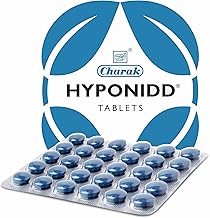 Charak Pharma Hyponidd Tablet for Hormonal Balance in PCOS and Diabetes | Regulate Hormones For Better Cycle | Contains Herbs Guduchi, Amlaki, Haridra, Vijaysar - 30 Tablets X 3