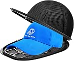 Hat Cleaner Cage for Baseball Caps, Washing Machine or Dishwasher - Ball Cap Frame for Flat & Curved Hats - 1-Pack White