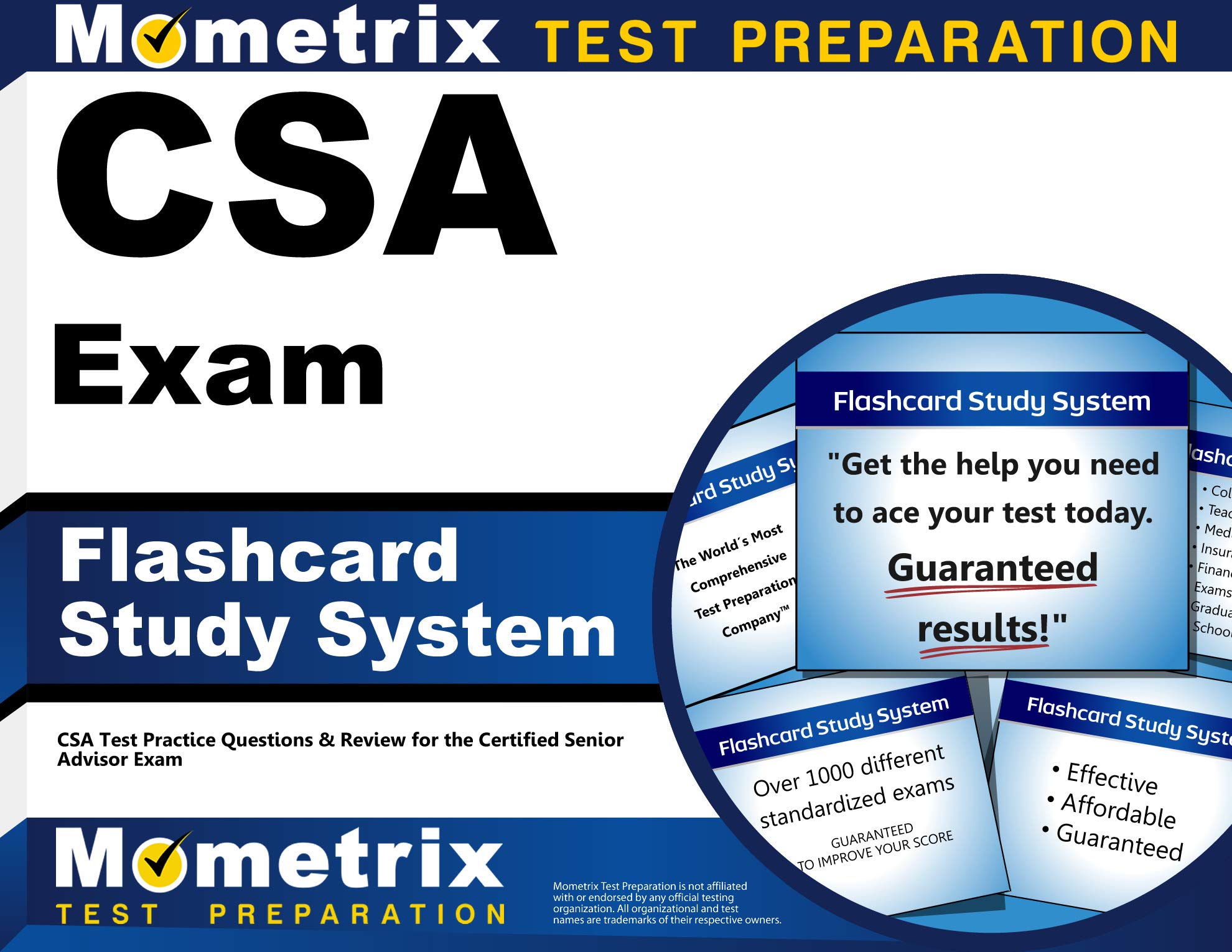 CSA Exam Flashcard Study System: CSA Test Practice Questions & Review for the Certified Senior Advisor Exam