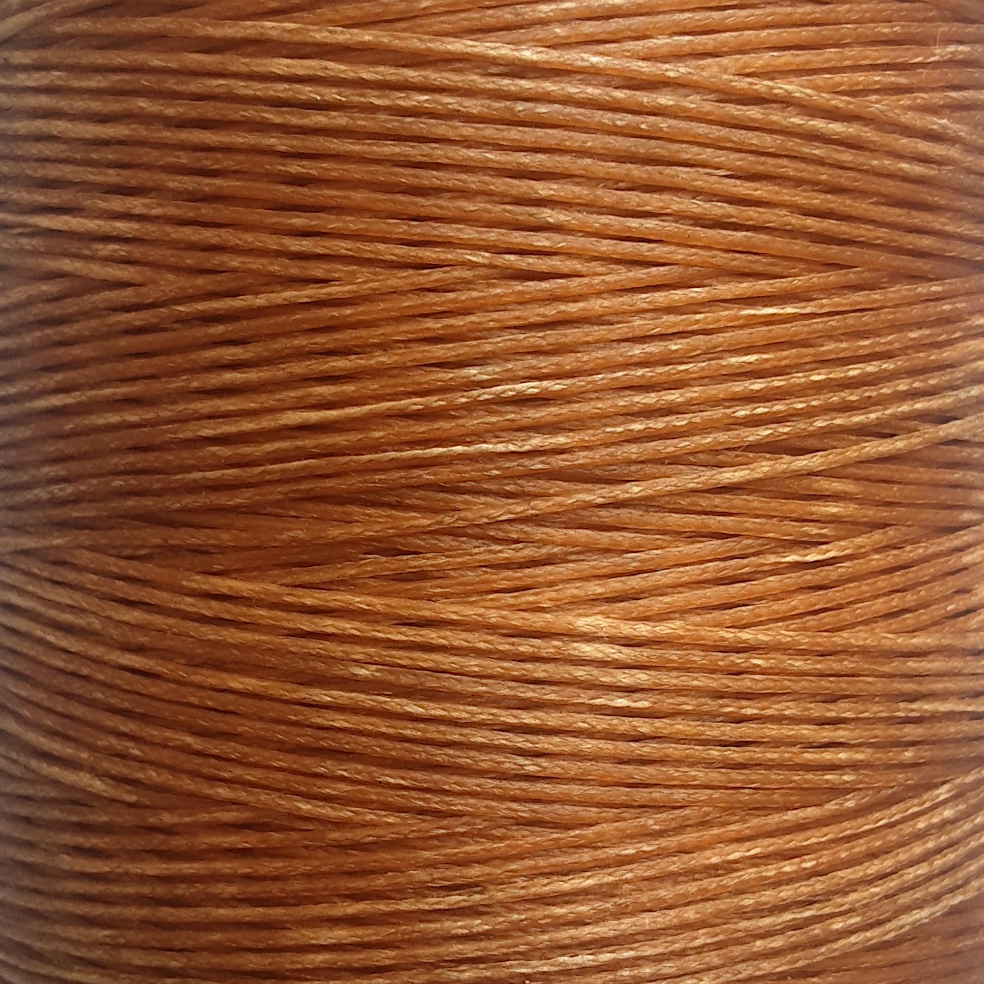 1mm Waxed Nylon Cord 30 meters, Durable Strong Thread for Jewellery Making, Art & Crafts DIY (Peanut Brown)