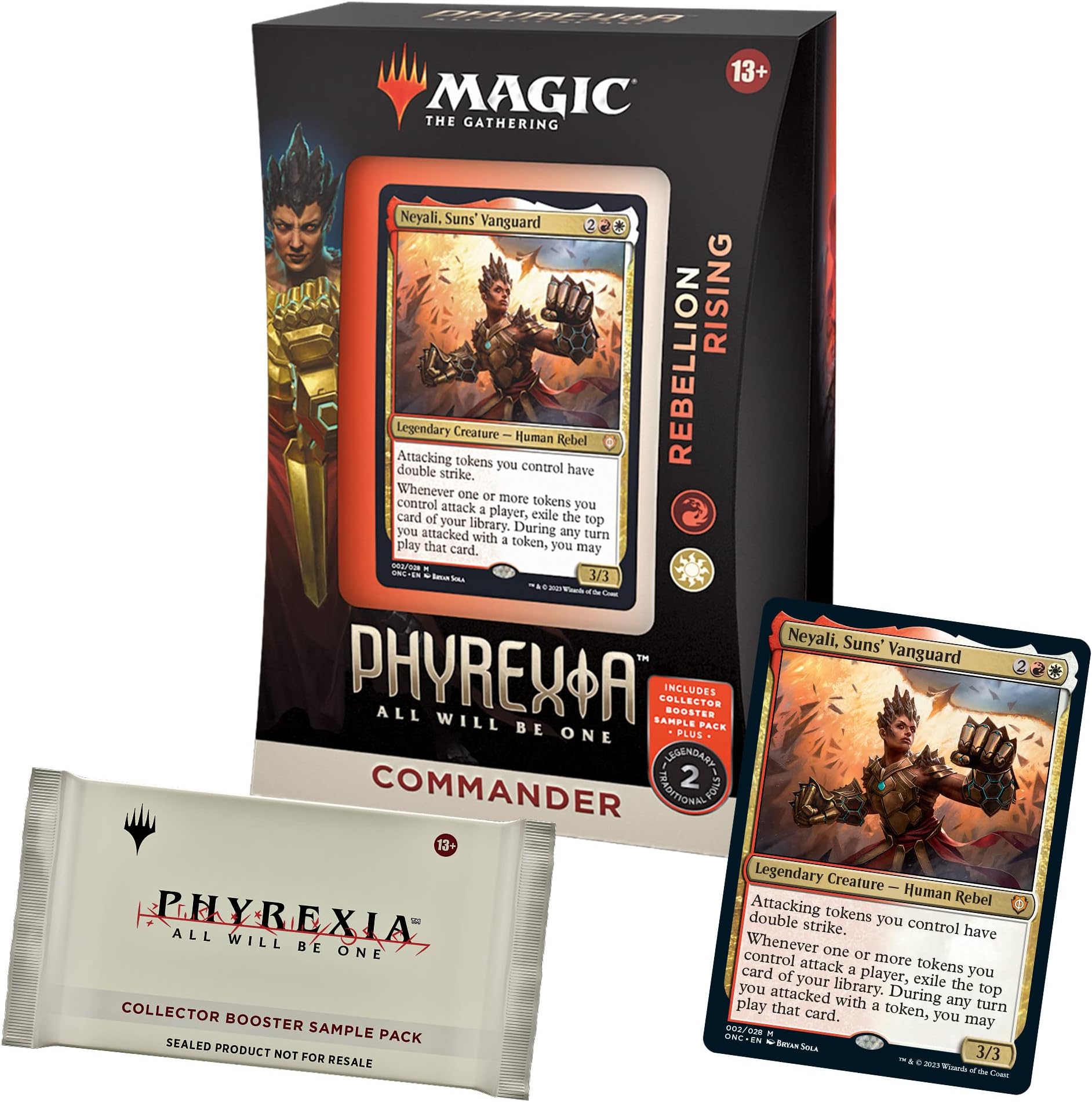 Phyrexia: All Will Be One Commander Deck 2 + Collector Booster Sample Pack