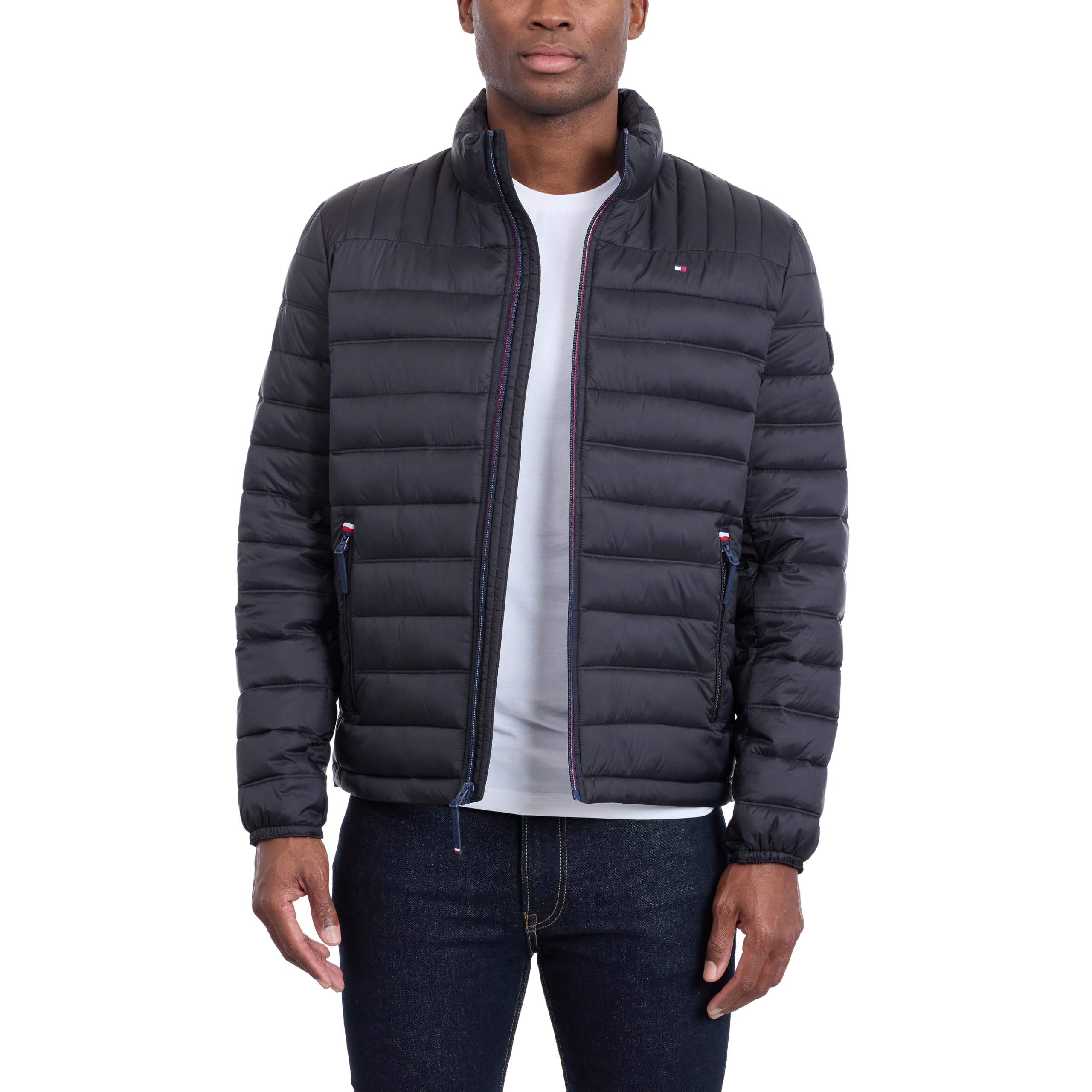 Tommy Hilfiger Męska lekka kurtka puchowa Legacy Ultra Loft, rozmiar standardowy i duży