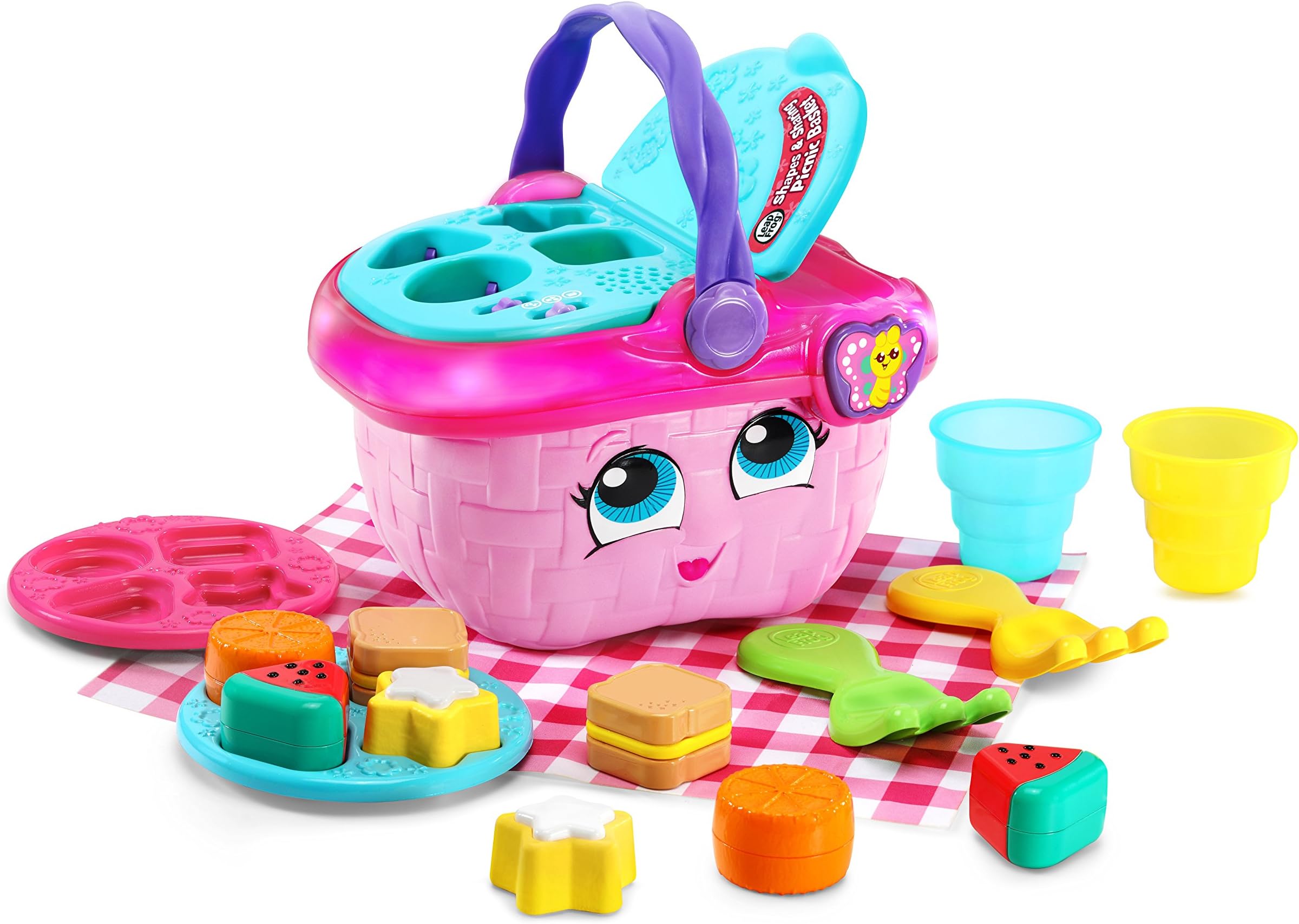 Shapes and Sharing Picnic Basket (Frustration Free Packaging)
