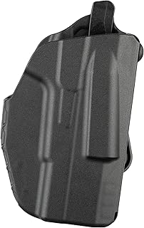 Safariland, 7371, ALS Concealment Paddle Holster, Fits: S&W M&P Shield 9mm.40, Black - STX Plain, Right Hand