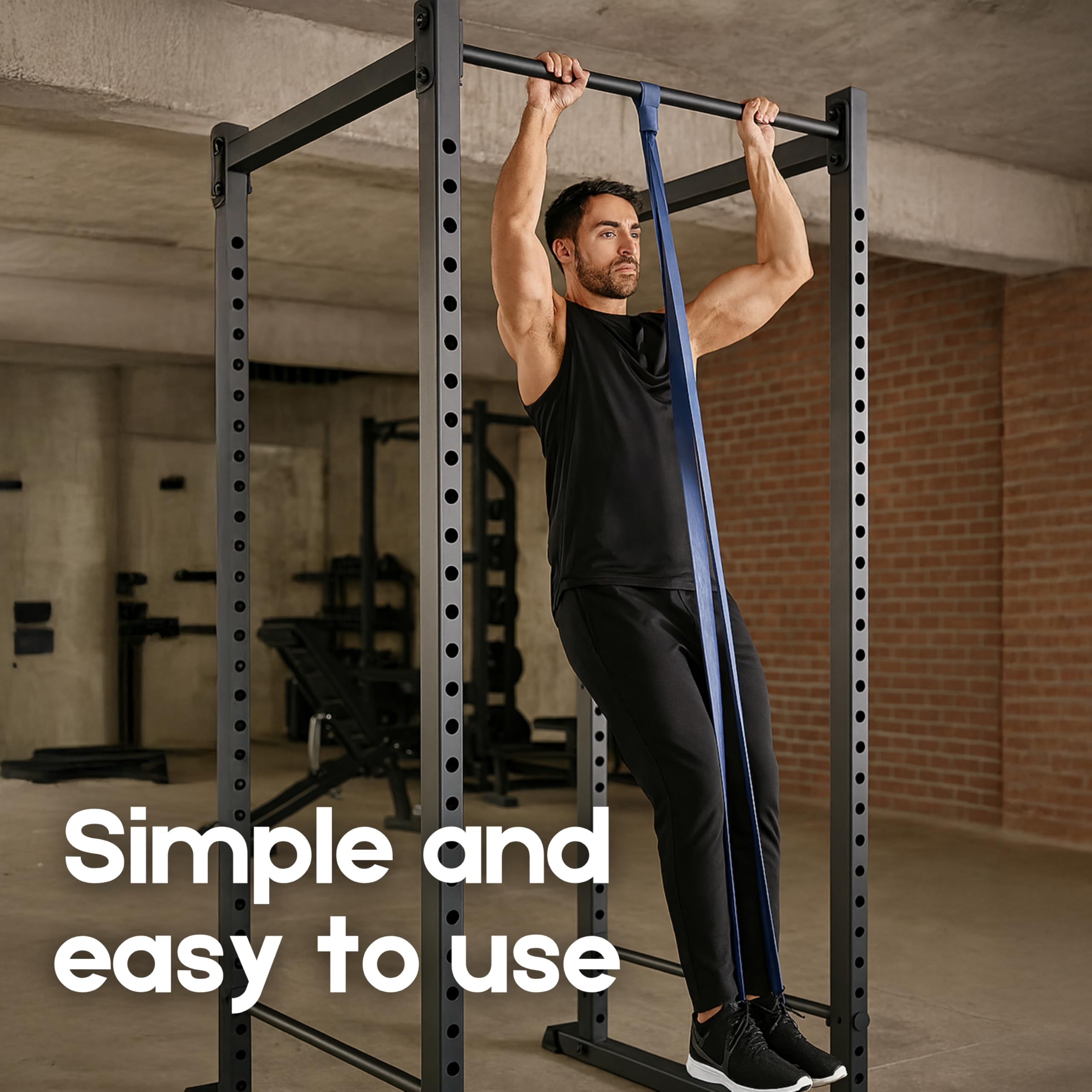 Patterson Medical, Thera-Band, fascia a resistenza elastica, per esercizi, senza lattice, leggera, resistente, con porta rotolo