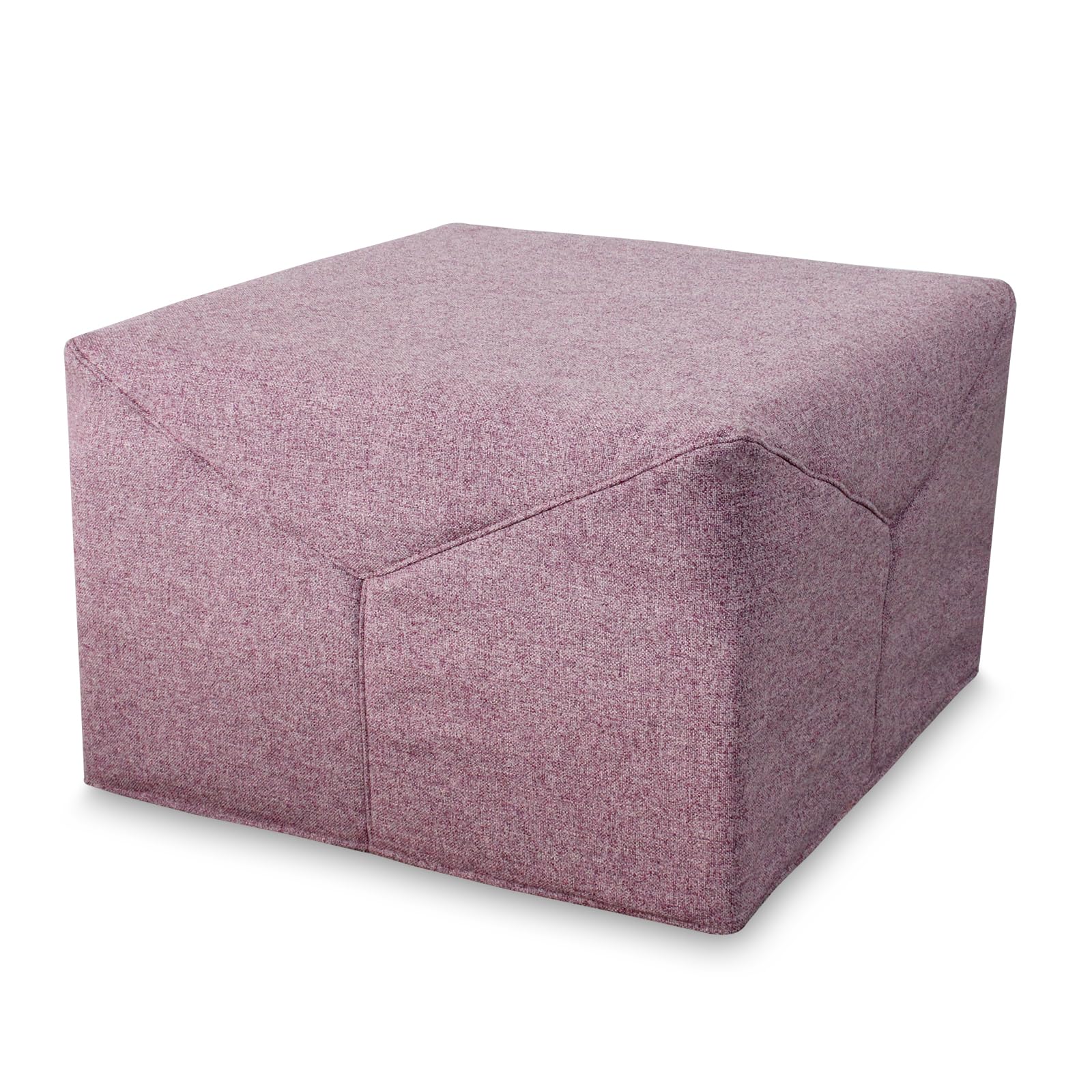 Pouf Letto Singolo Con Materasso Waterfoam 10 Cm - Pieghevole, Salvaspazio - Marrone - EVERGREENWEB - Foto 5