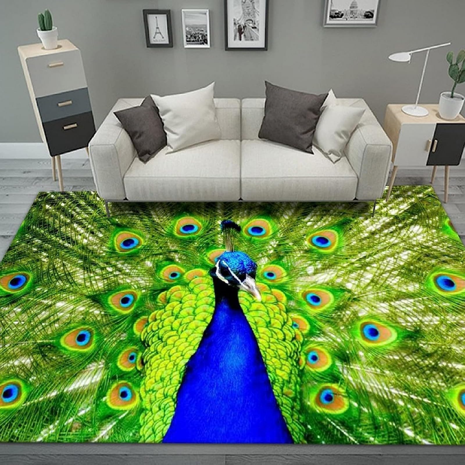 Tapis de couloir grand carré moderne pour sublimer l'ambiance de votre bureau