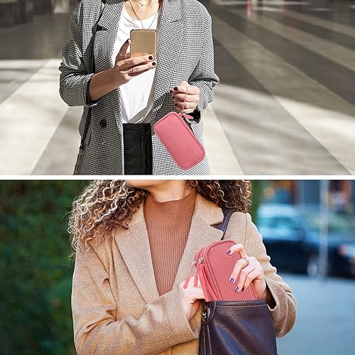 Miniatura 6 de Lacdo Estuche para unidad flash USB, organizador portátil de accesorios electrónicos, bolsa de almacenamiento para unidades flash USB