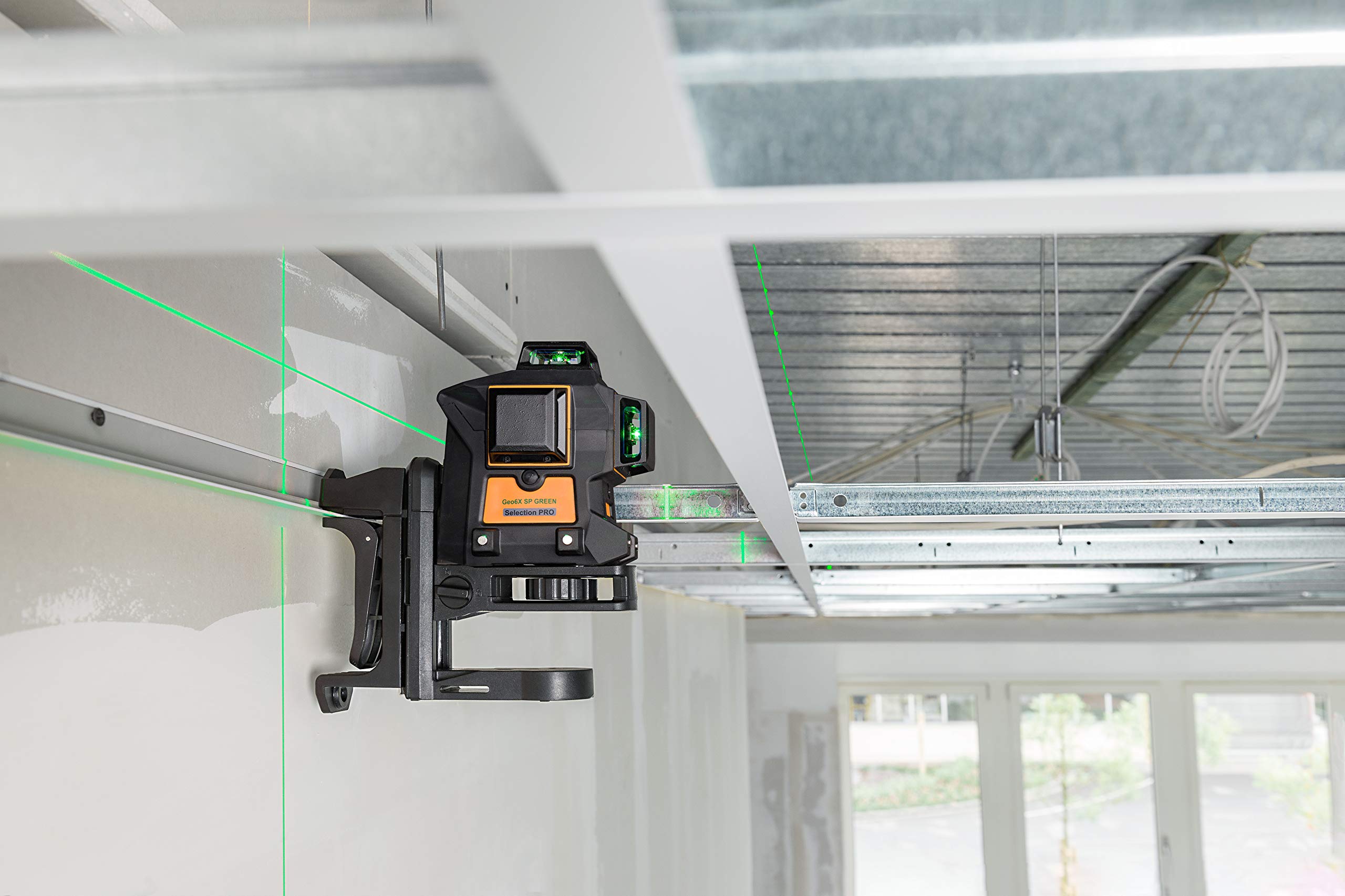 Laser GEO-FENNEL Multi-fonctions pour tous types de travaux en intérieur - Geo6X SP Kit Green - 534500