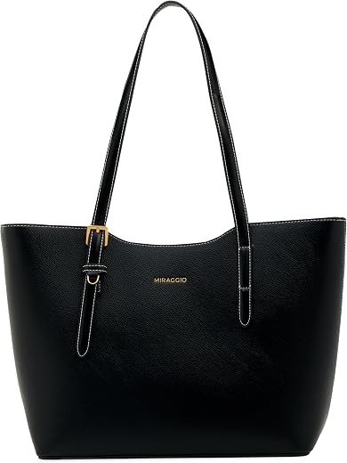 Miraggio Riva 14 Inch Laptop Tote Bag For Women Office Use | Office Tote Bag With Padded Laptop Sleeve And Zipper Closure...
