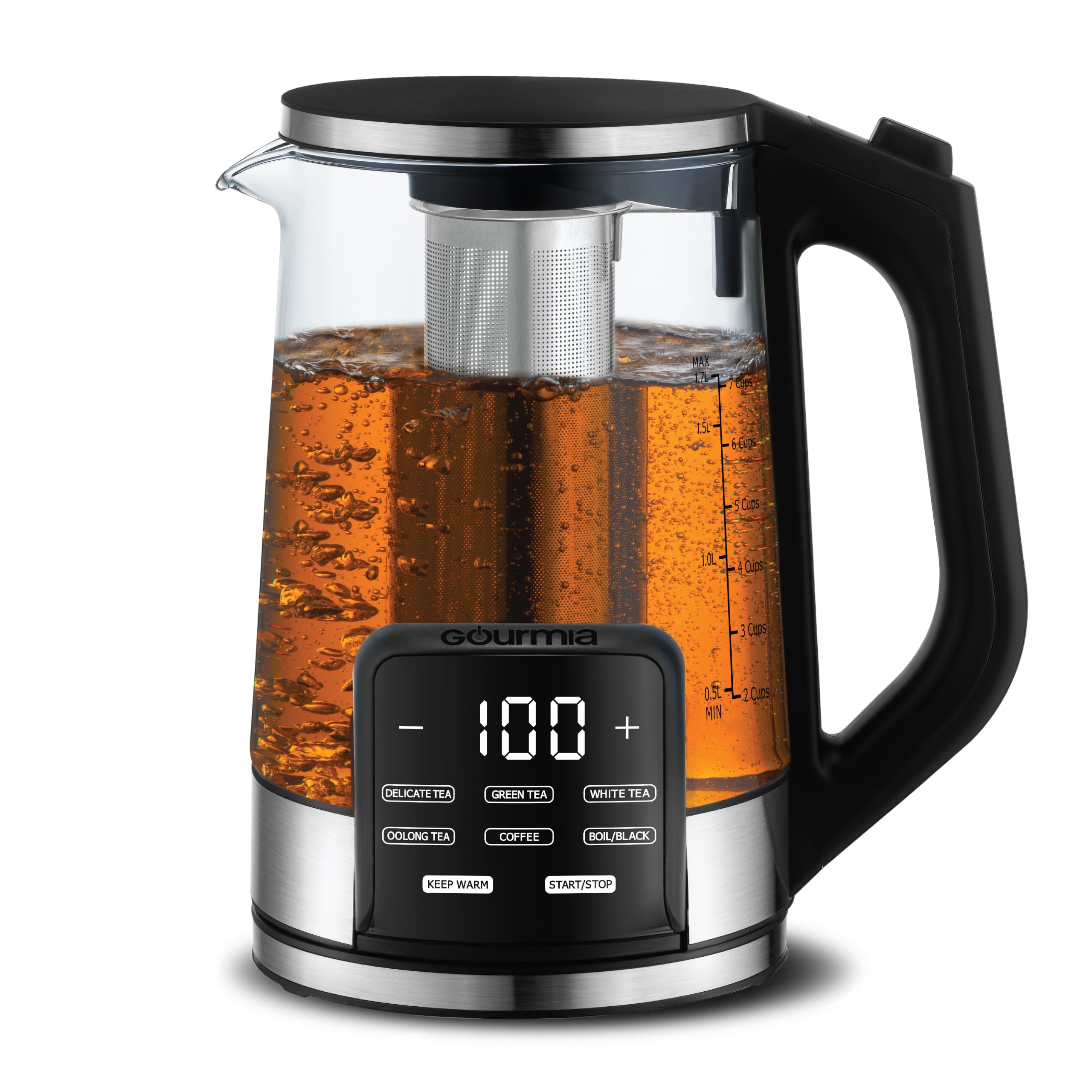 Gourmia Electric Glass Kettle