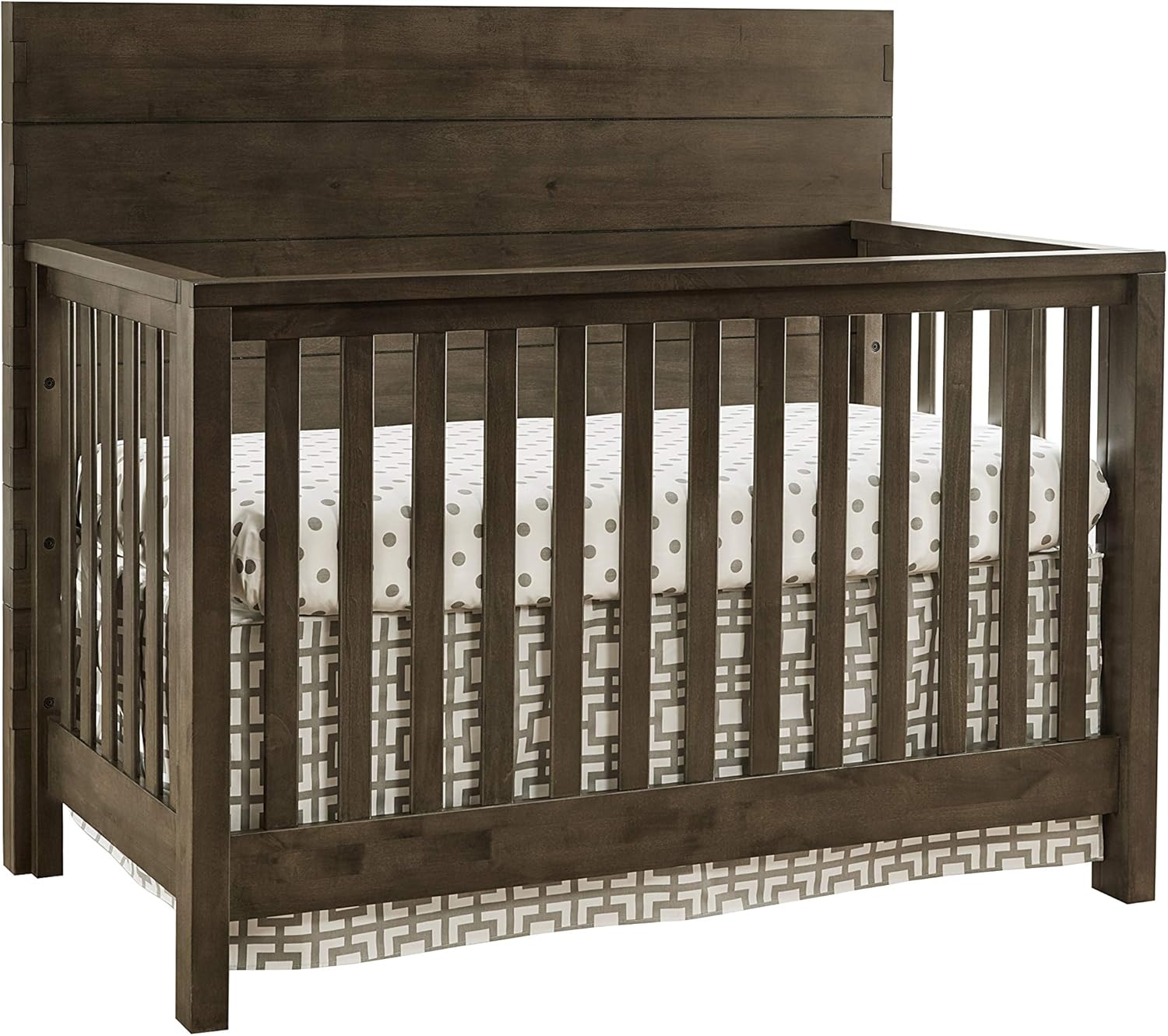 Westwood Design Dovetail 4 in 1 Convertible Crib Graphite brown