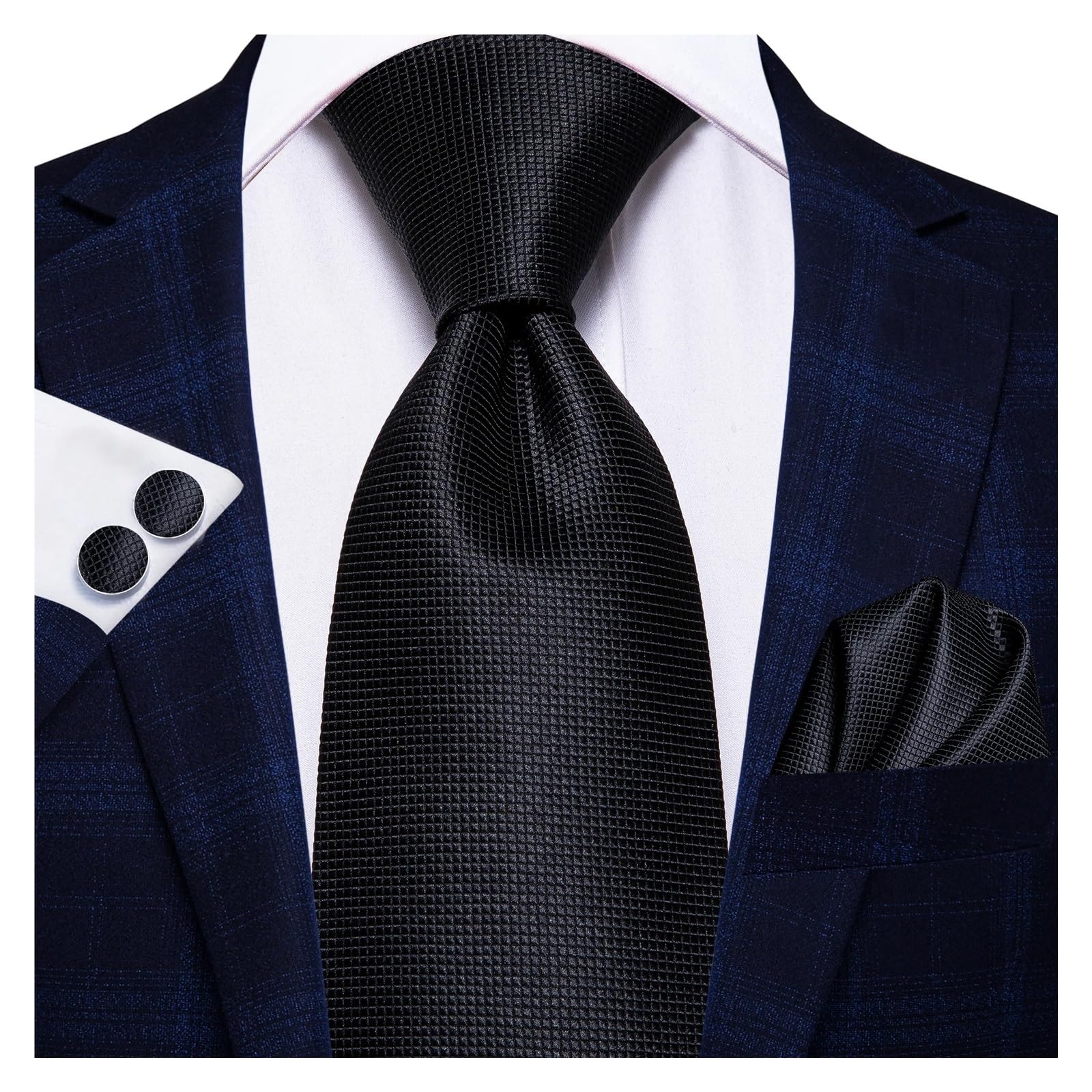 Cravatta da uomo in seta 8,5 cm, for, formale, matrimonio Per Sposa Matrimonio Festa Lavoro