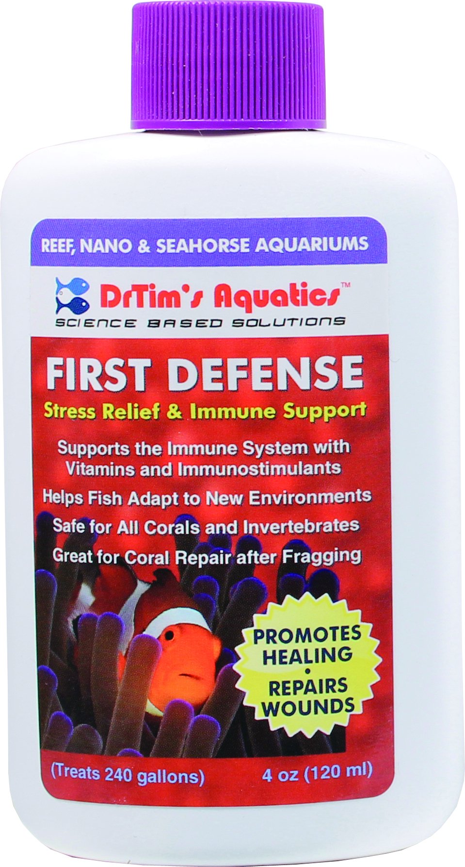 Dr Tim's Aquatics First Defense Reef 4 oz