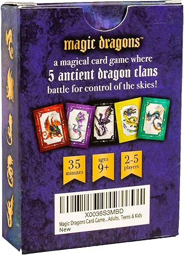 Miniatura 2 de Juego de Cartas de Dragones Mágicos - Nuevo! - Captura de Cartas, Juego Familiar de Dragones  Juegos de Cartas Divertidos para Adultos, Adolescentes