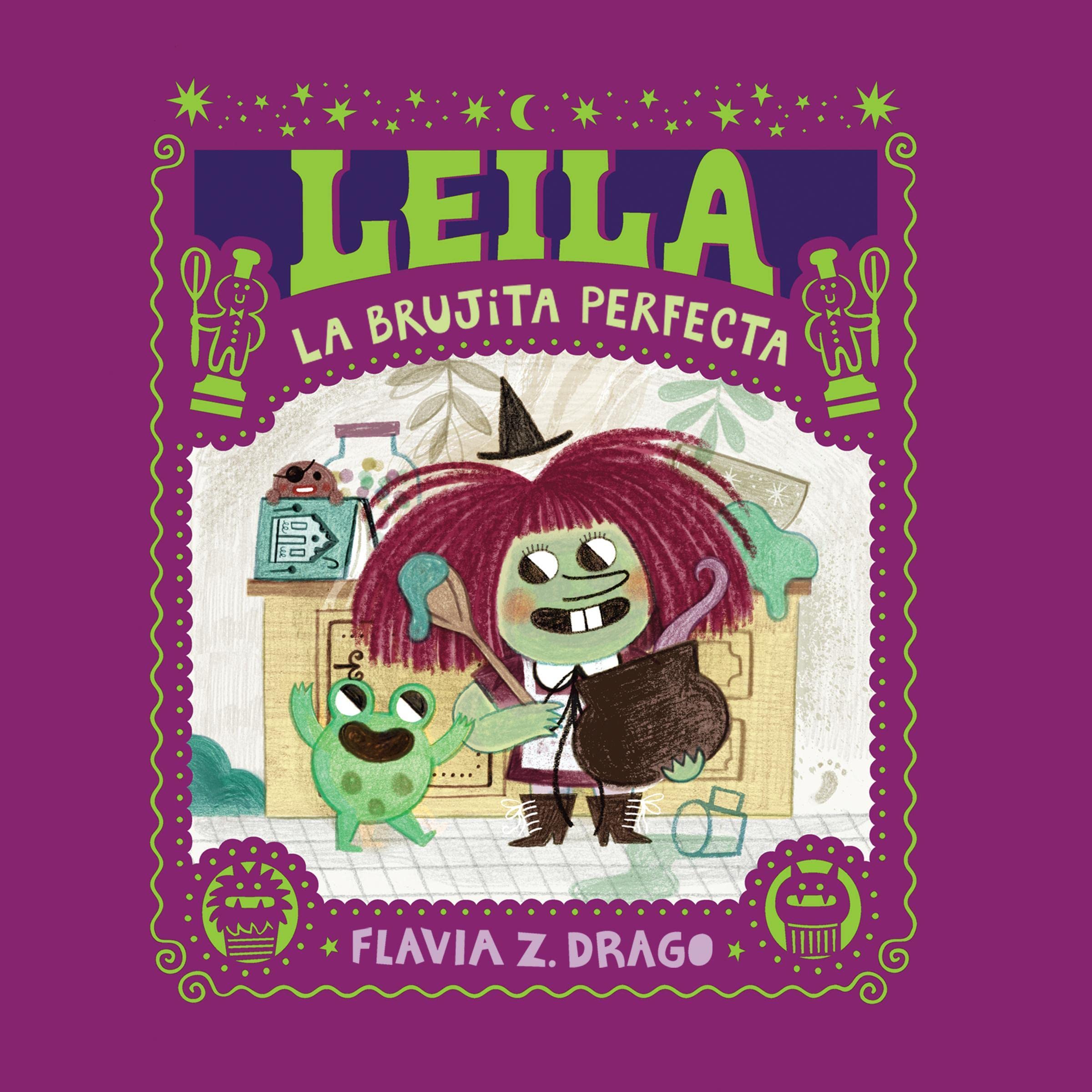 Cover art for Leila, la brujita perfecta [Leila, the Perfect Witch]