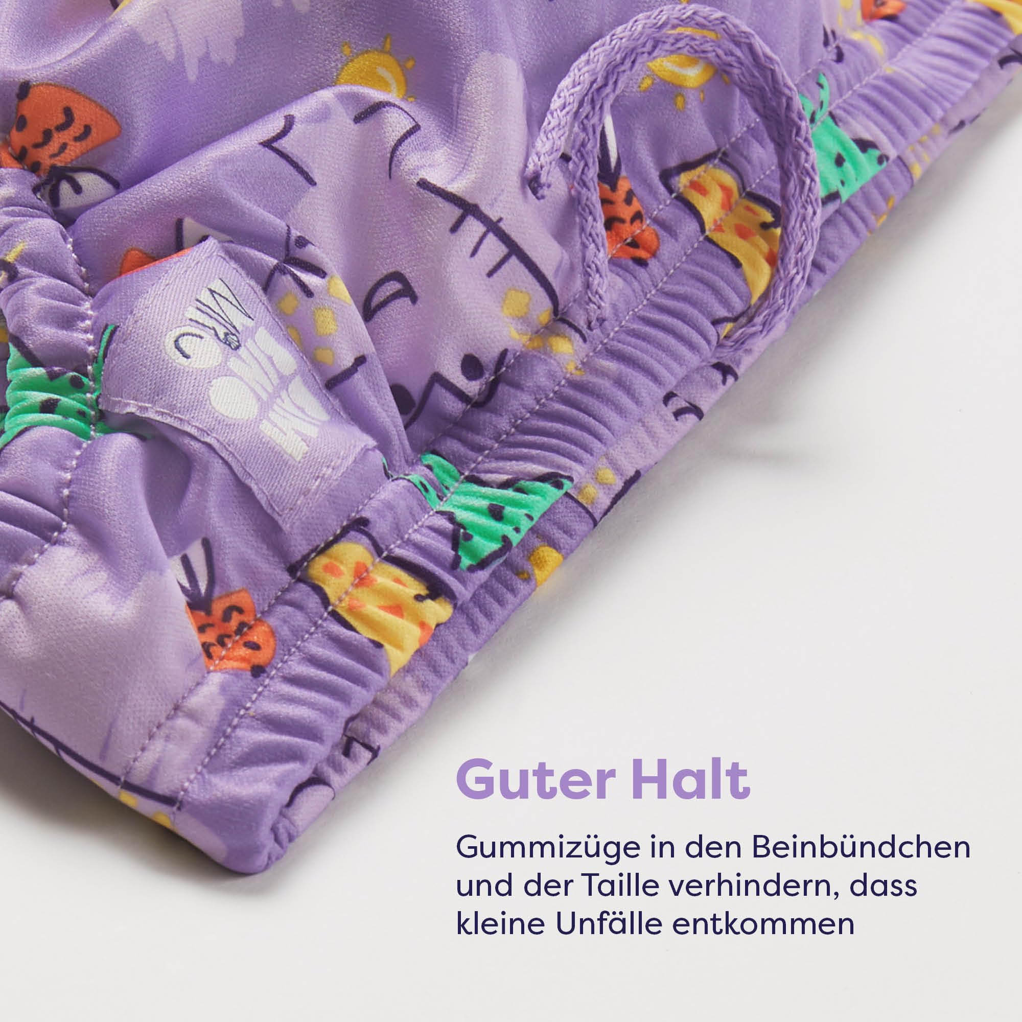 Bambino Mio Wiederverwendbare Schwimmwindel 2er-Packung, Spritz & Flosse, 2-3 Jahre, Strandmode-Essentials für Babys und Kleinkinder, Jungen und Mädchen.