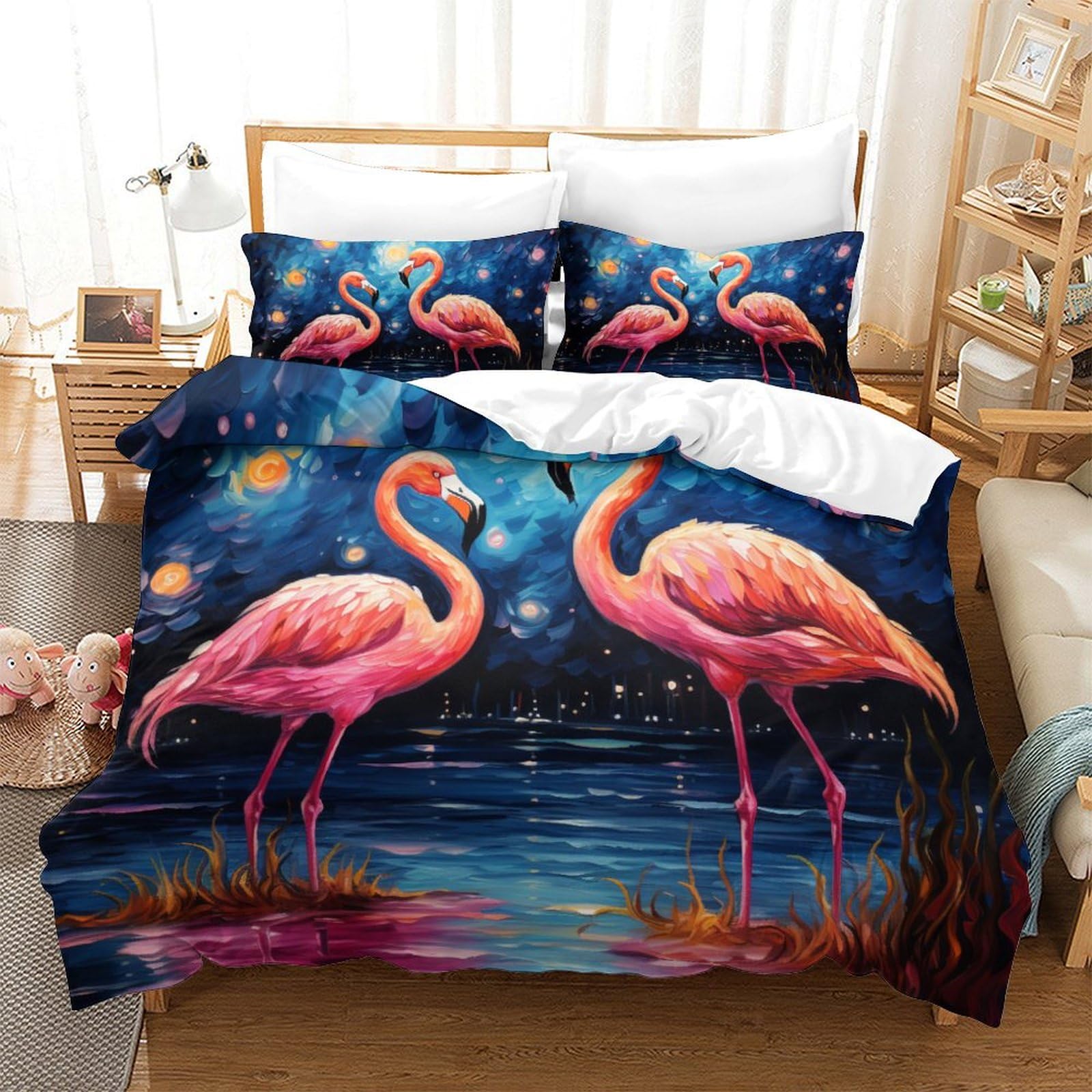 Housse de couette 260x220 avec fermeture éclair pour changer votre lit facilement sans effort