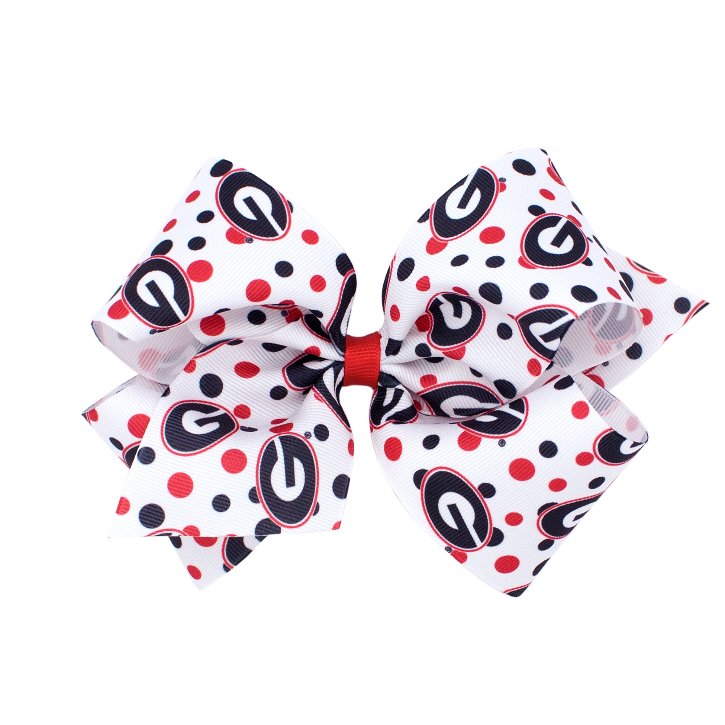 Wee Ones King Size NCAA Collegiate Print Bow