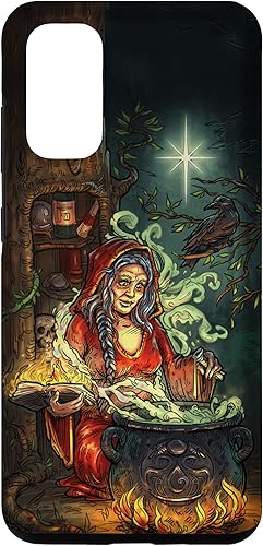 Galaxy S20 La diosa Cerridwen La estrella Tarot Card Wiccan Pagan Witch Case