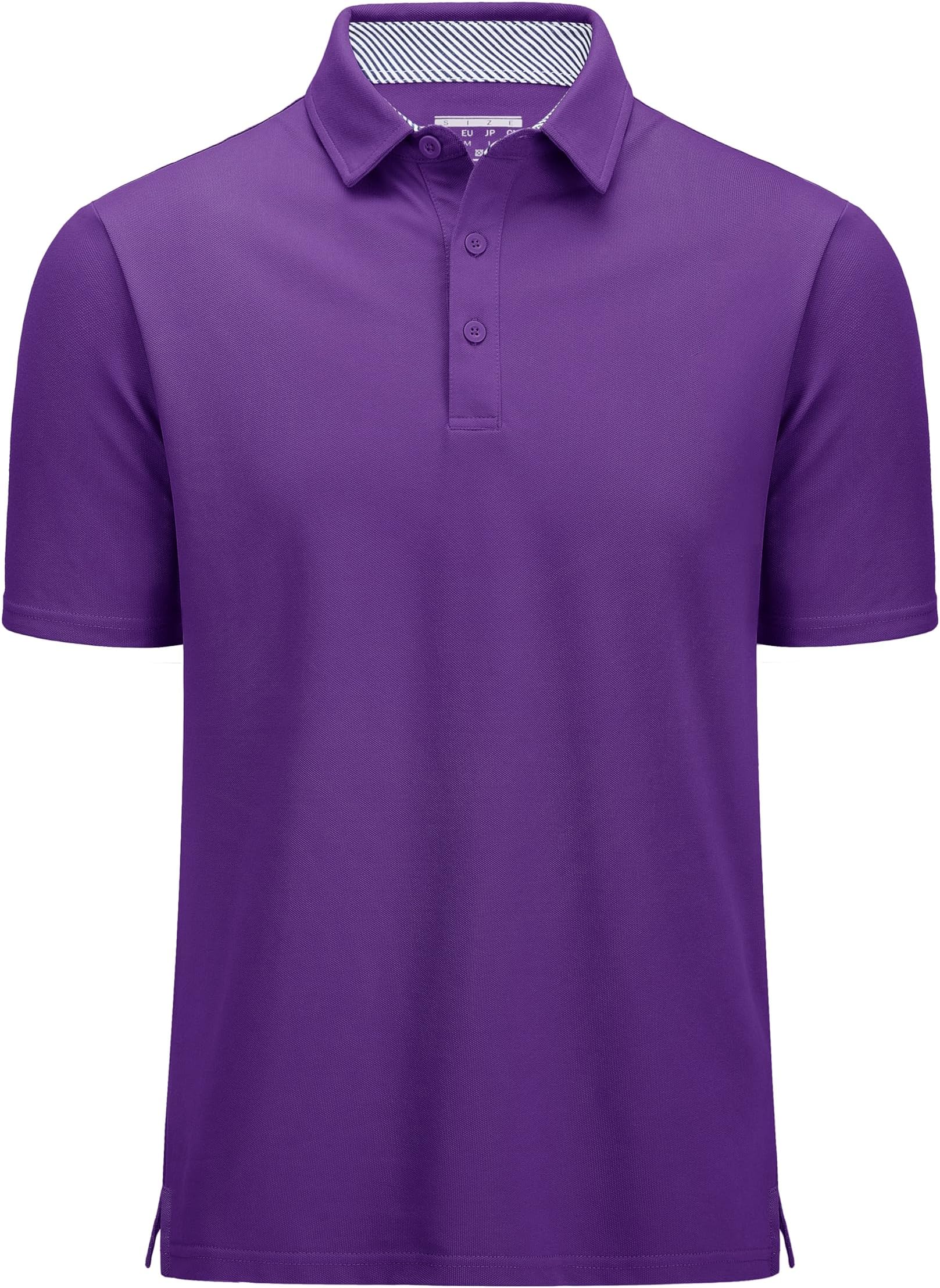 adidas golf polo purple