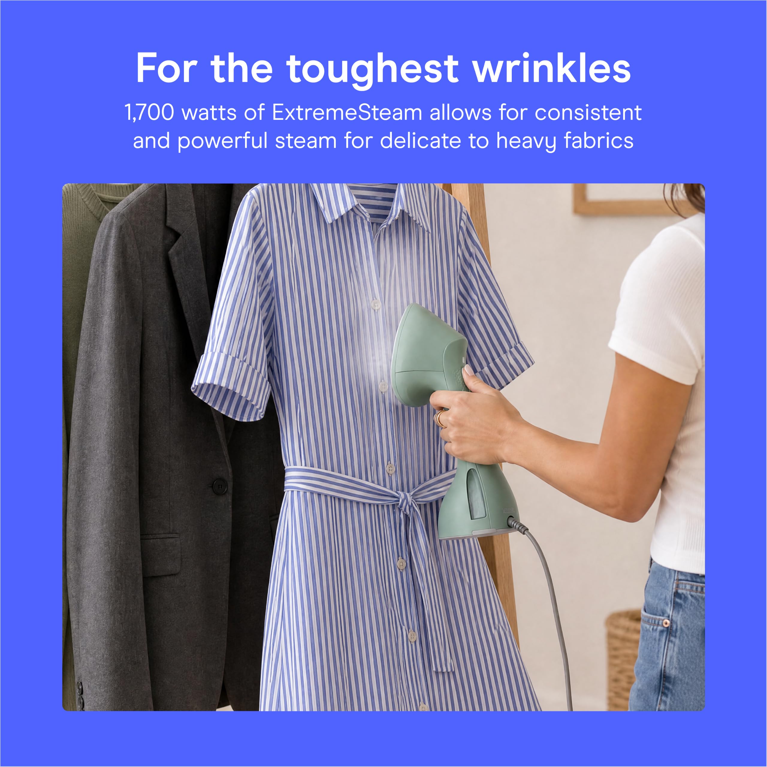 Conair 2-in-1 Iron & Steamer - Wrinkle-Free! -6 Conair 2-in-1 Iron & Steamer - Wrinkle-Free! -6