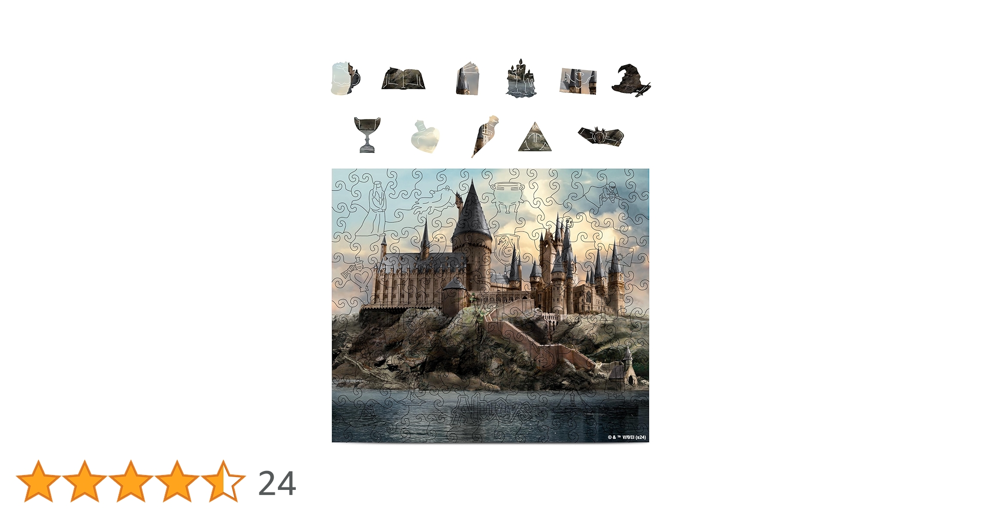 Amazon | CRAFTHUB ハリーポッターパズル - ホグワーツ城 - A3