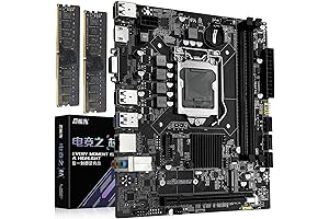 Intel H110 PCH Motherboard Combo with 32GB DDR4 RAM