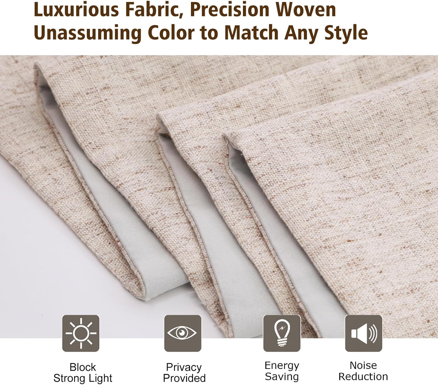 Cordless Roman Shades, Linen Beige Custom Natural Fabric Room Darkening Roman Window Shades Blinds for Doors, French Doors, Kitchen Windows, Bathroom Windows