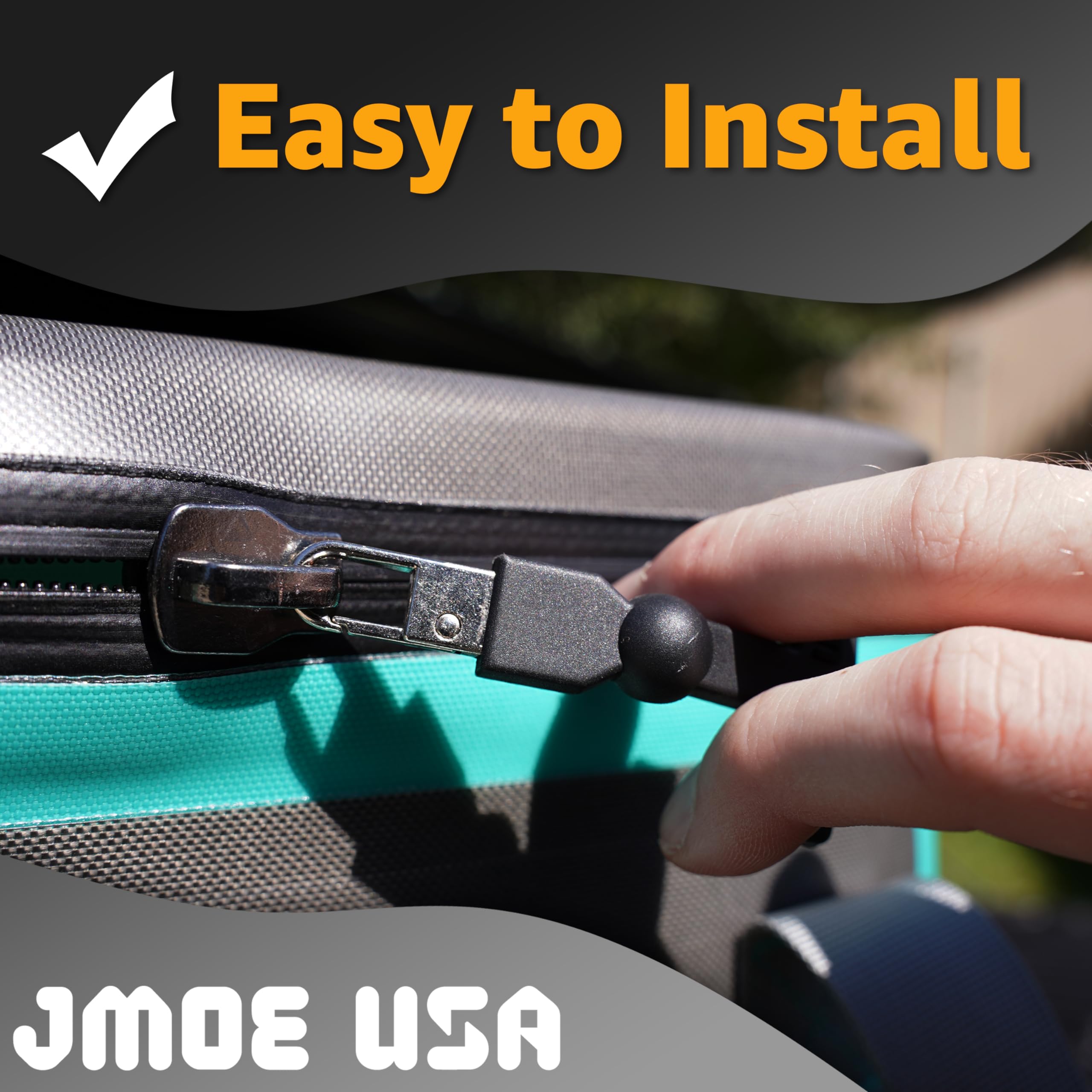 Amazon.com : Jmoe USA Clippable Replacement T-Latch Zipper Pulls