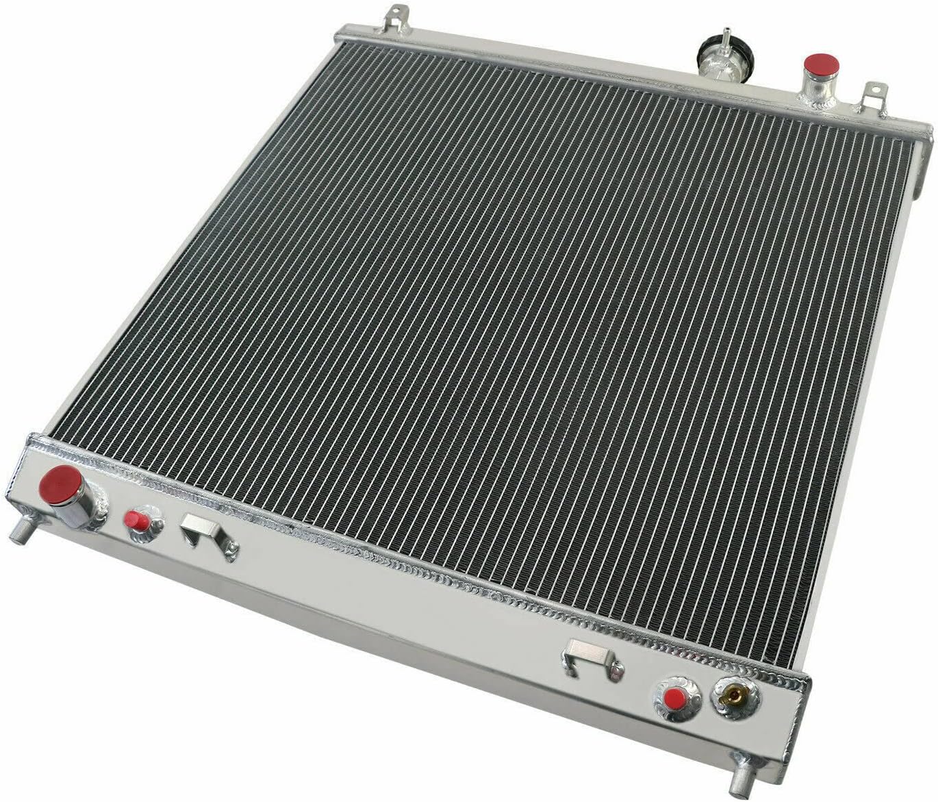 ALLOYWORKS 4 Row Aluminum Radiator For 2004-2015 Nissan Armada/Titan, INFINITI QX56 V8 5.6L