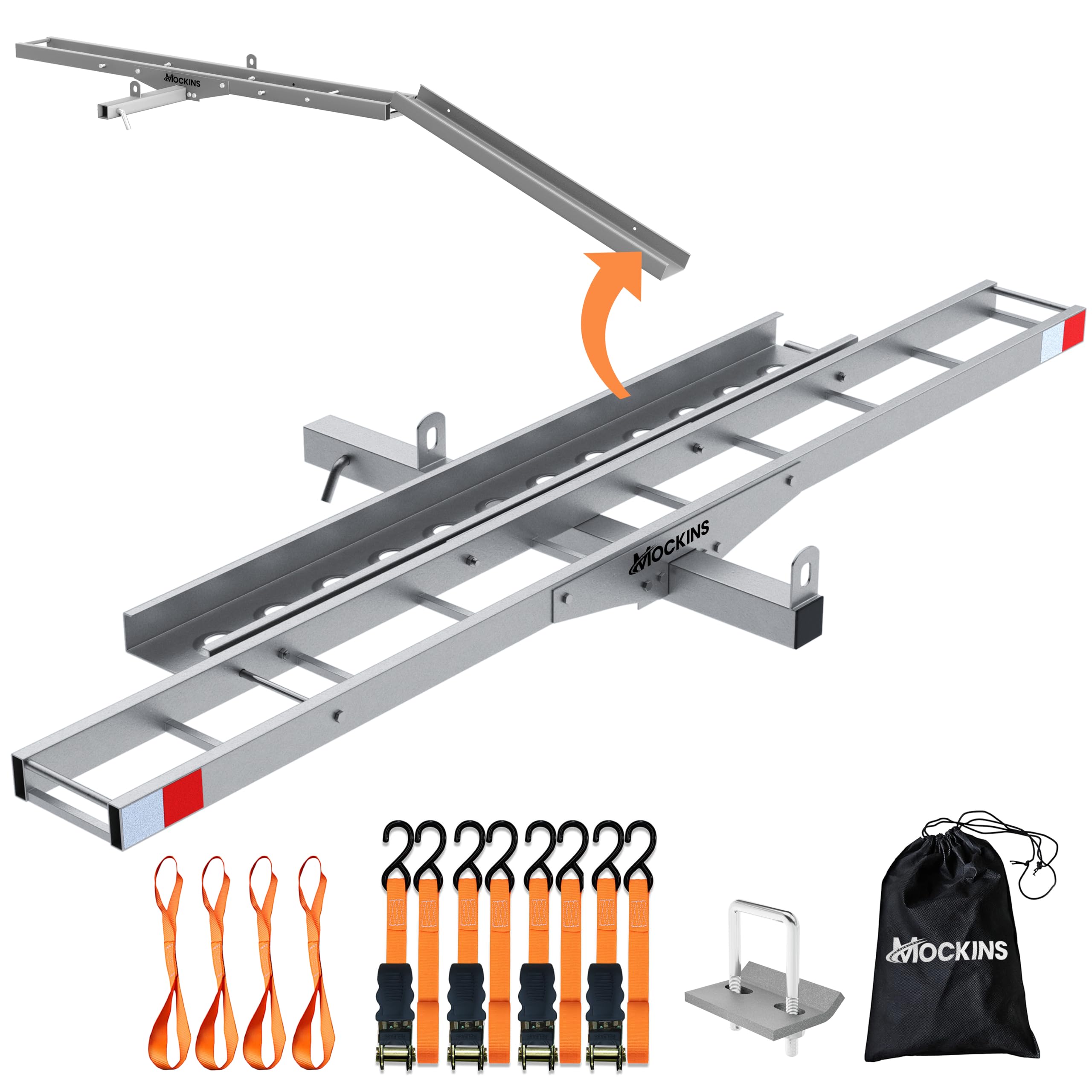MASH 金属製荷台 Amazon.co.jp: Mockins 傾斜防止 73インチ オートバイヒッチ