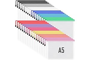 Small Storage Pouch, 9.5x7.1 in (12 Colors, 36 Packs)