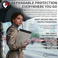 Vista 6 de Mission Darkness Dry Shield Faraday - Funda para tablet / Bolsa seca delgada impermeable para tabletas + forro de blindaje RF/ Bloqueo de señal