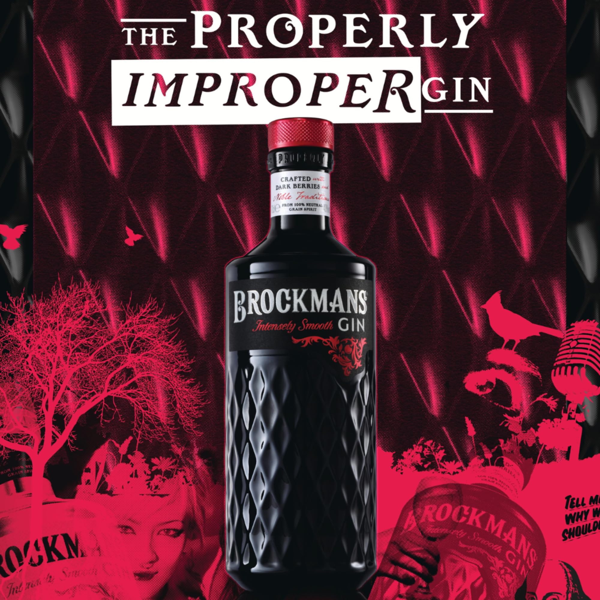 Brockman's ginebra botella 700 ml