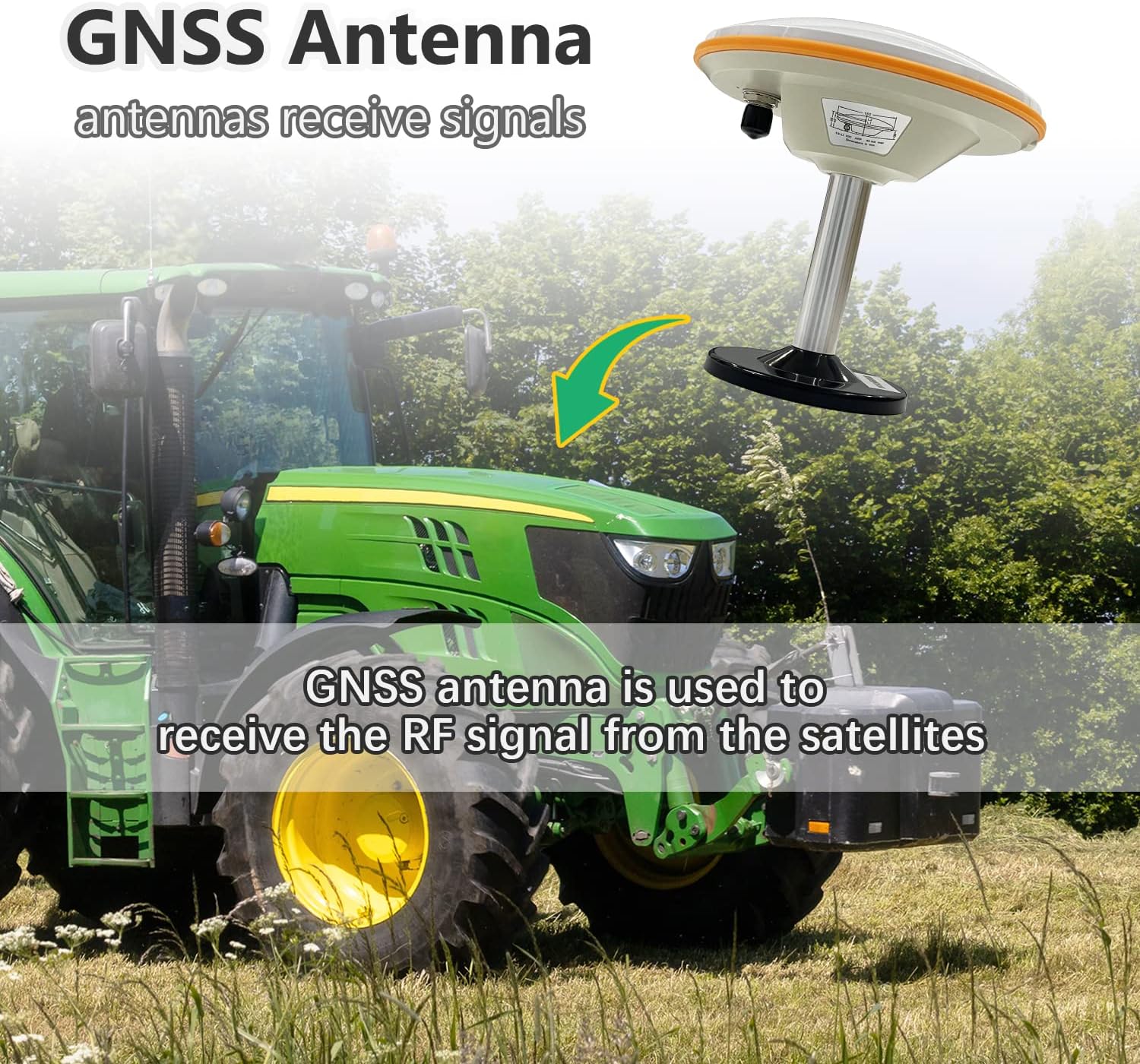 JY100 V1 Tractor GPS Guidance System 30cm Accuracy Nepal Ubuy