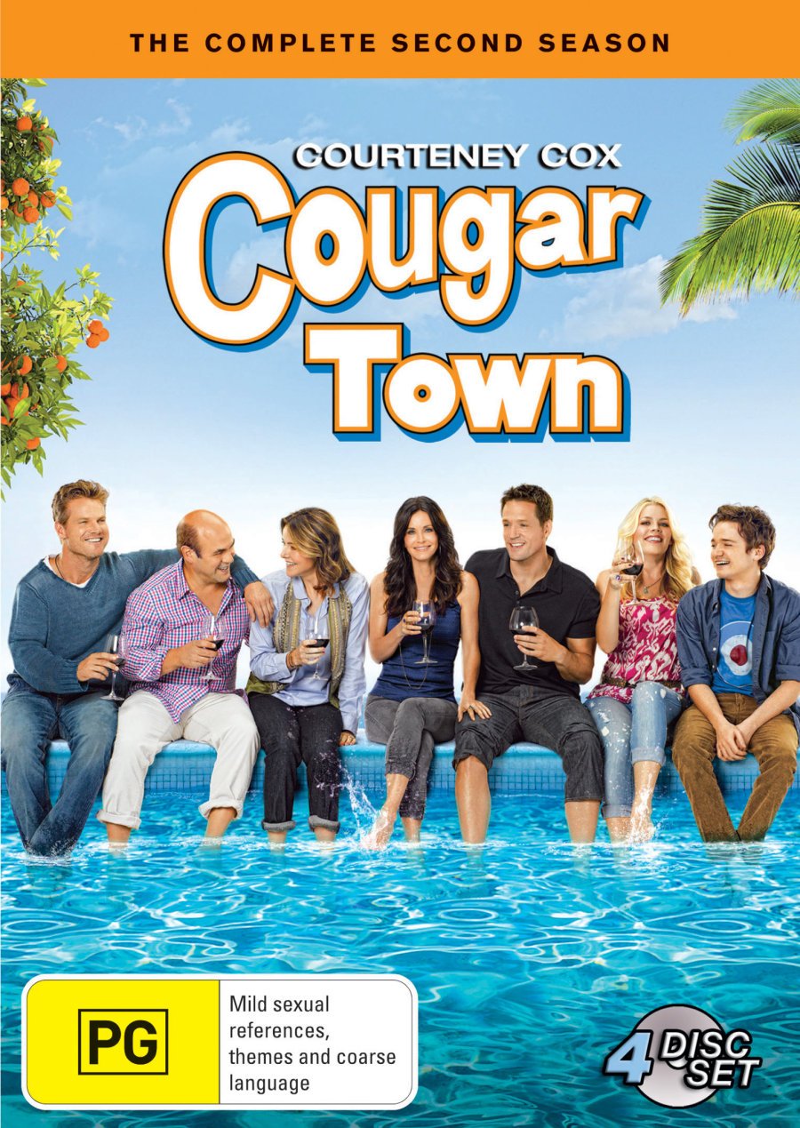 Cougar Town: Season 2 DVD PAL revive los momentos más divertidos y entrañables de tu serie favorita